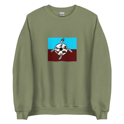 Canada - Ojibwe Indigenous People | Native Canadian Flag Interactive Sweatshirt