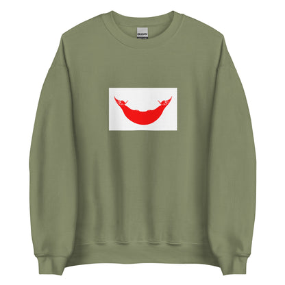 Chile - Rapa Nui People | Interactive Chilean Flag Interactive Sweatshirt