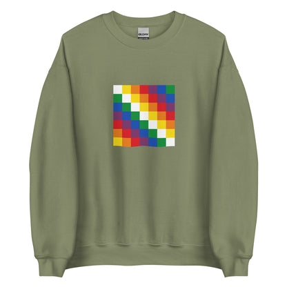 Chile - Aymara People | Indigenous Chilean Flag Interactive Sweatshirt