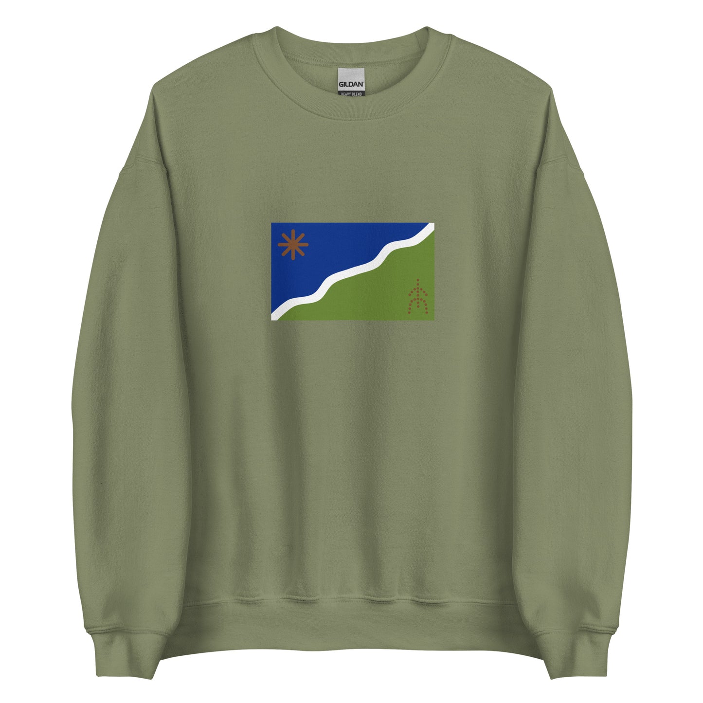 Chile - Kawesqar People | Indigenous Chilean Flag Interactive Sweatshirt