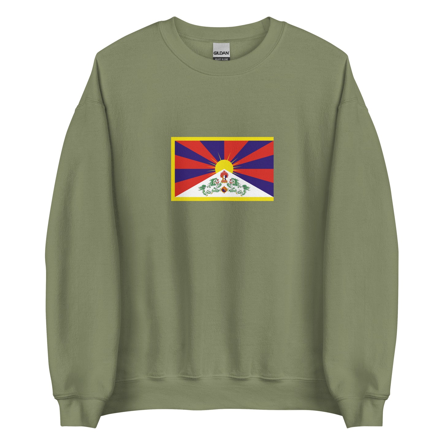 China - Tibetan People | Ethnic Chinese Flag Interactive Sweatshirt