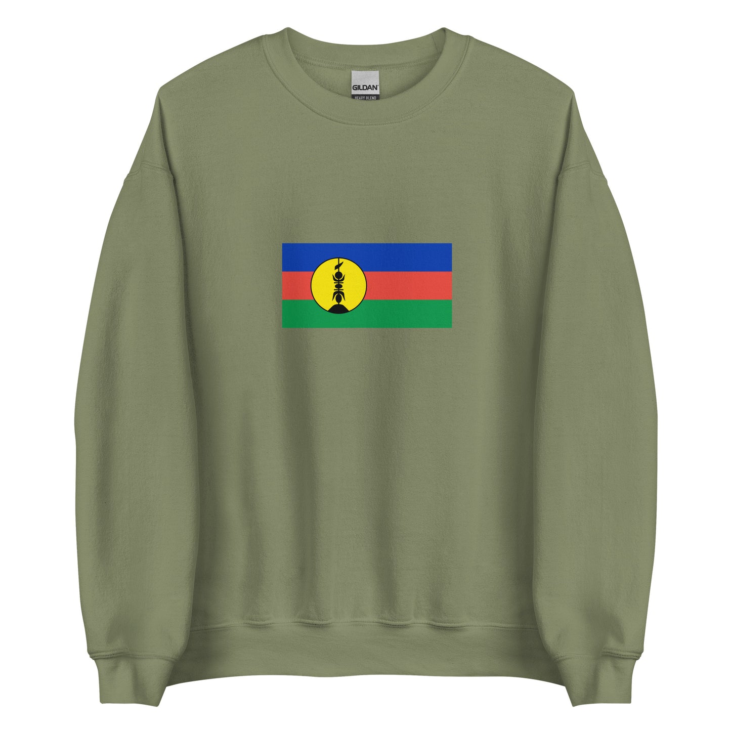 France - Kanak People | Ethnic French Flag Interactive Sweatshirt