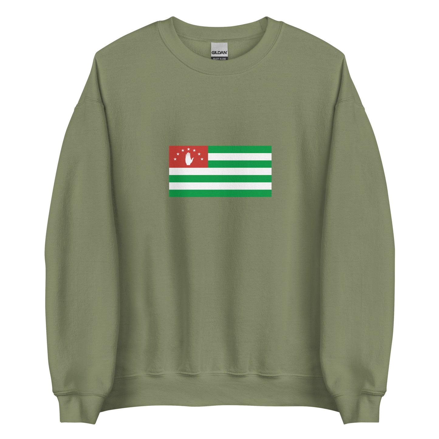 Georgia - Abkhazians | Ethnic Georgian Flag Interactive Sweatshirt