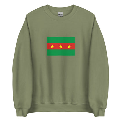 Ghana - Ewe people | Ethnic Ghana Flag Interactive Sweatshirt
