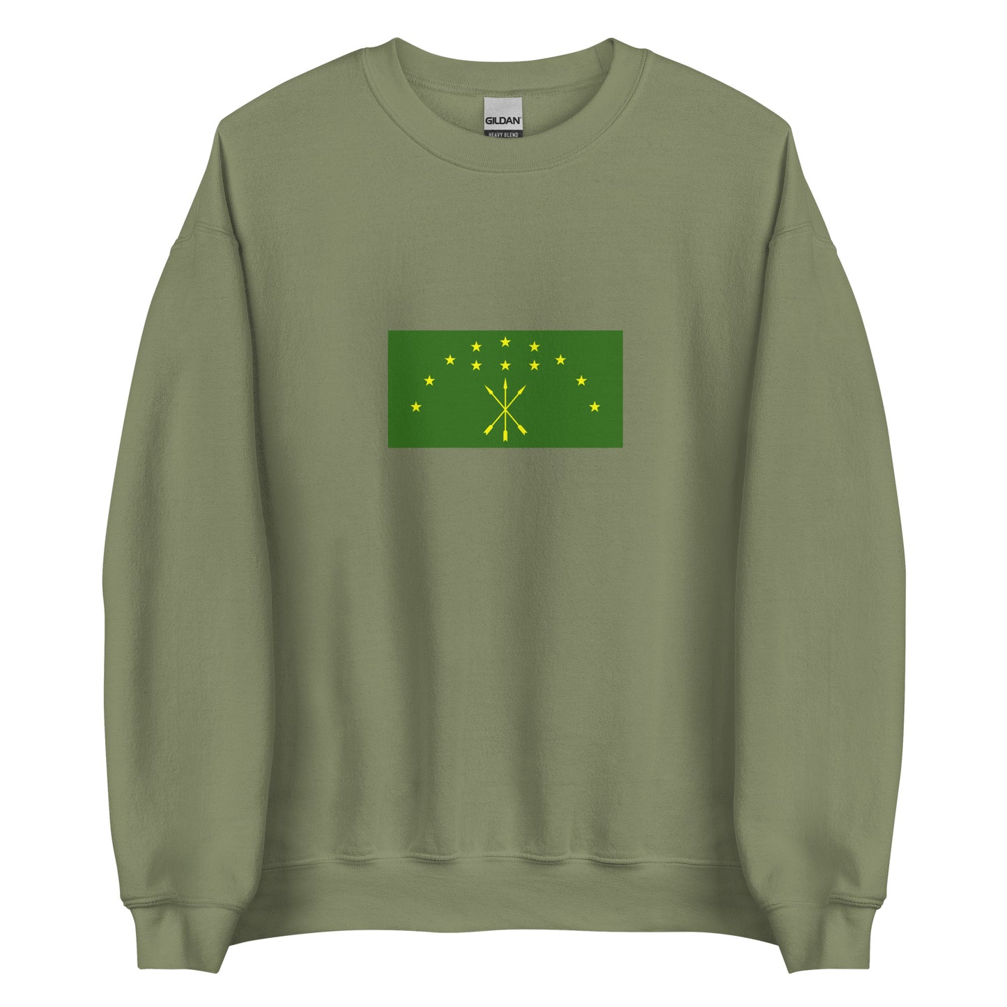 Jordan - Circassians | Ethnic Jordanian Flag Interactive Sweatshirt