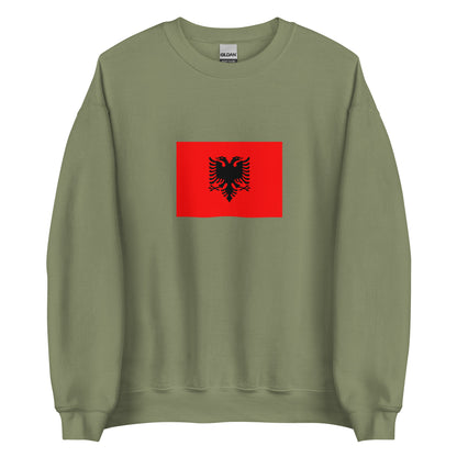 Kosovo - Kosovo Albanians | Ethnic Kosovo Flag Interactive Sweatshirt