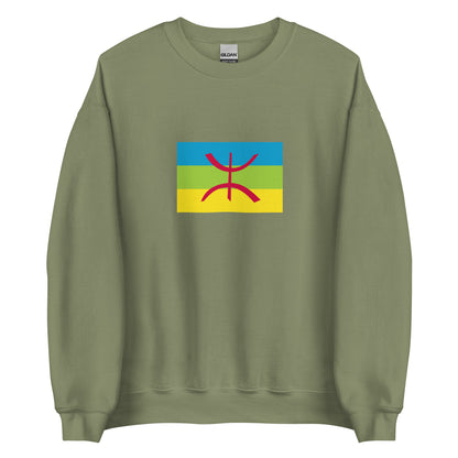 Libya - Berbers | Ethnic Libyan Flag Interactive Sweatshirt