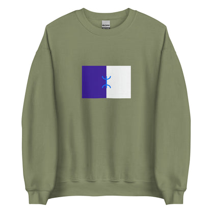 Morocco - Iznasen Berbers | Ethnic Morocco Flag Interactive Sweatshirt