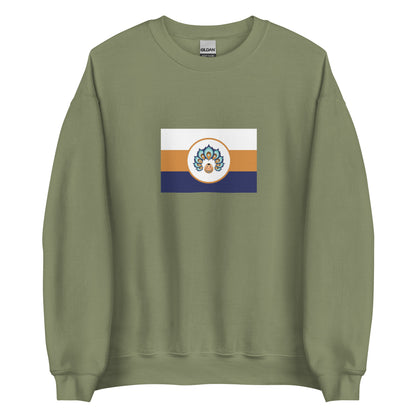 Myanmar (Burma) - Bamar People | Ethnic Myanmar Flag Interactive Sweatshirt