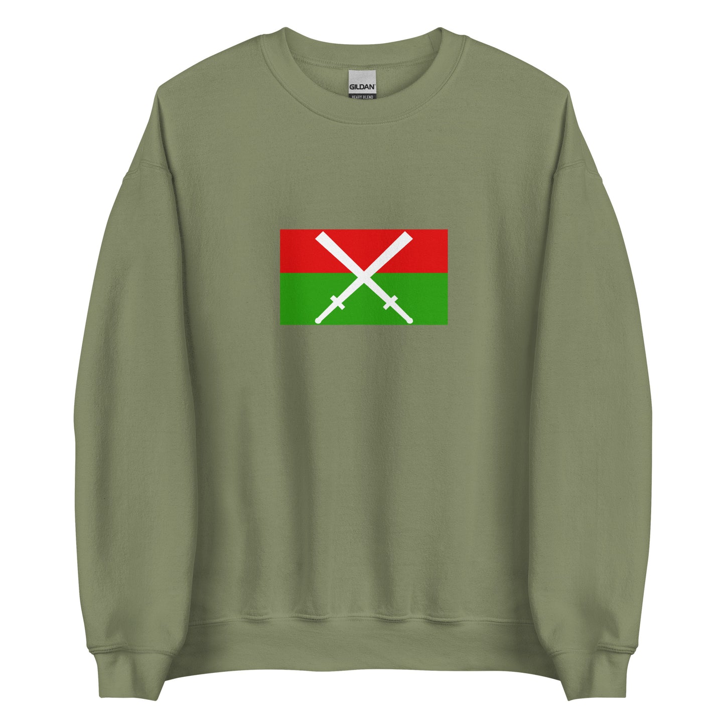 Myanmar (Burma) - Kachin People | Ethnic Myanmar Flag Interactive Sweatshirt