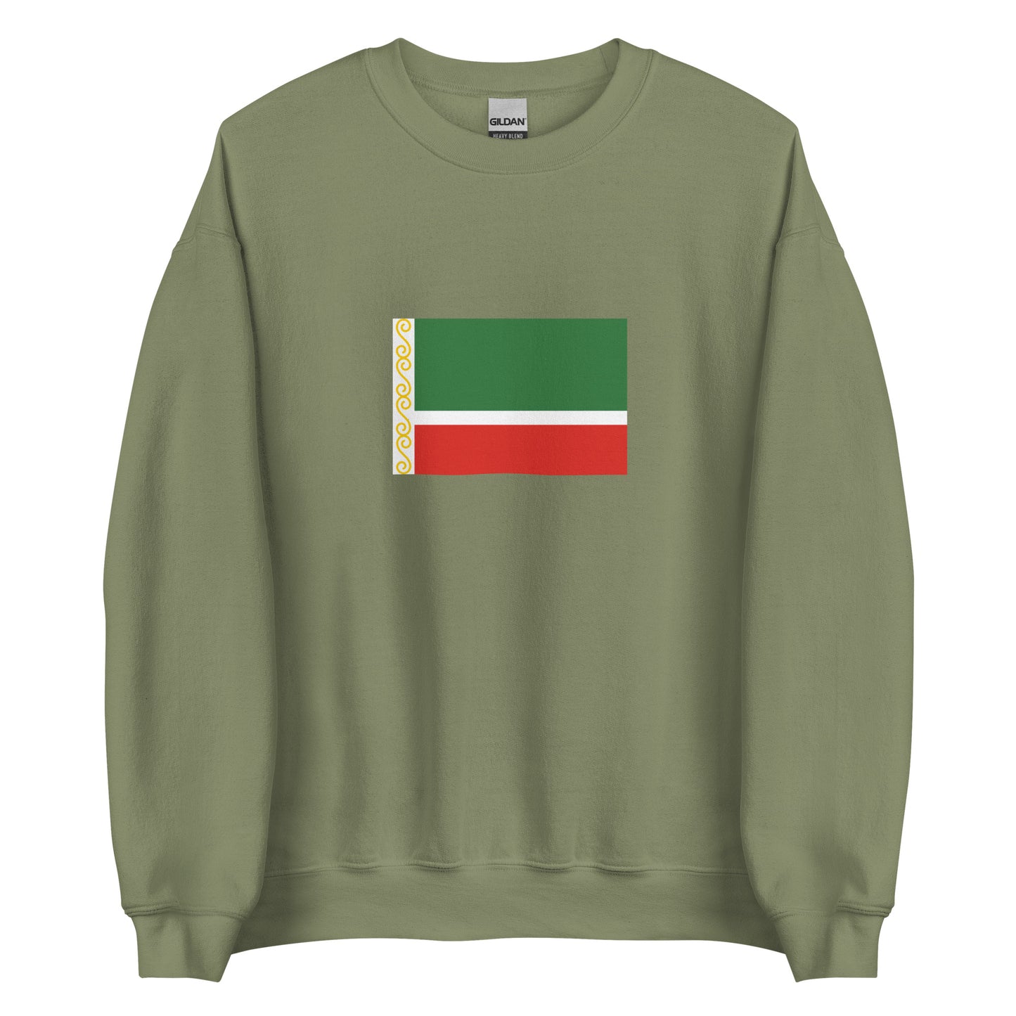 Russia - Chechens | Ethnic Flag Interactive Unisex Sweatshirt