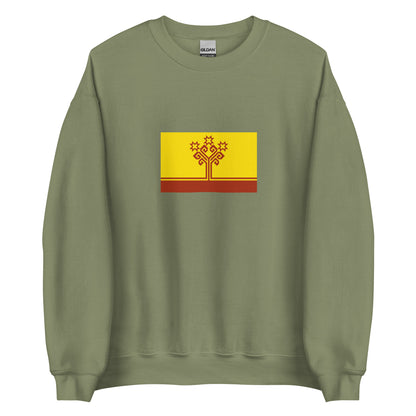 Russia - Chuvash people | Ethnic Russian Flag Interactive Sweatshirt