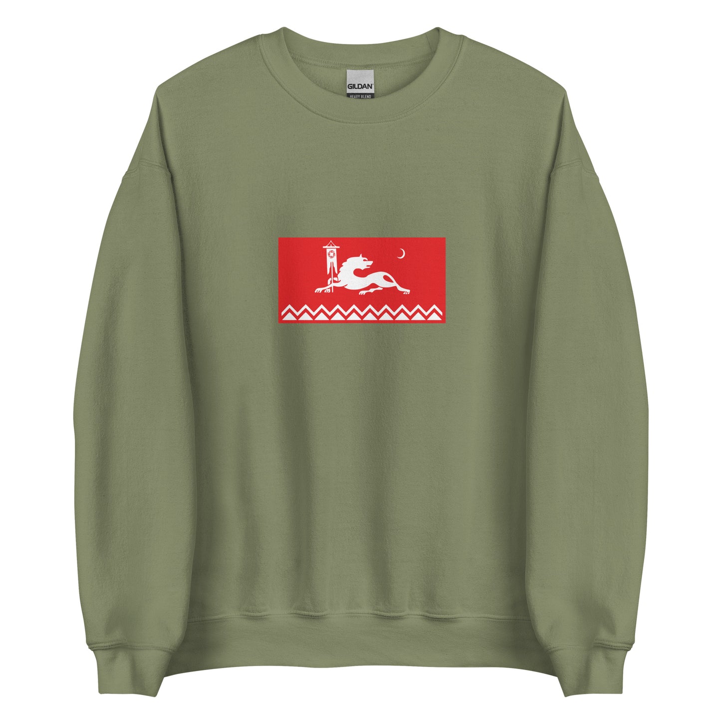 Russia - Avars | Ethnic Flag Interactive Unisex Sweatshirt