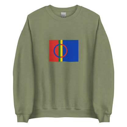 Sweden - Sami Peoples | Ethnic Swedish Flag Interactive Sweatshirt