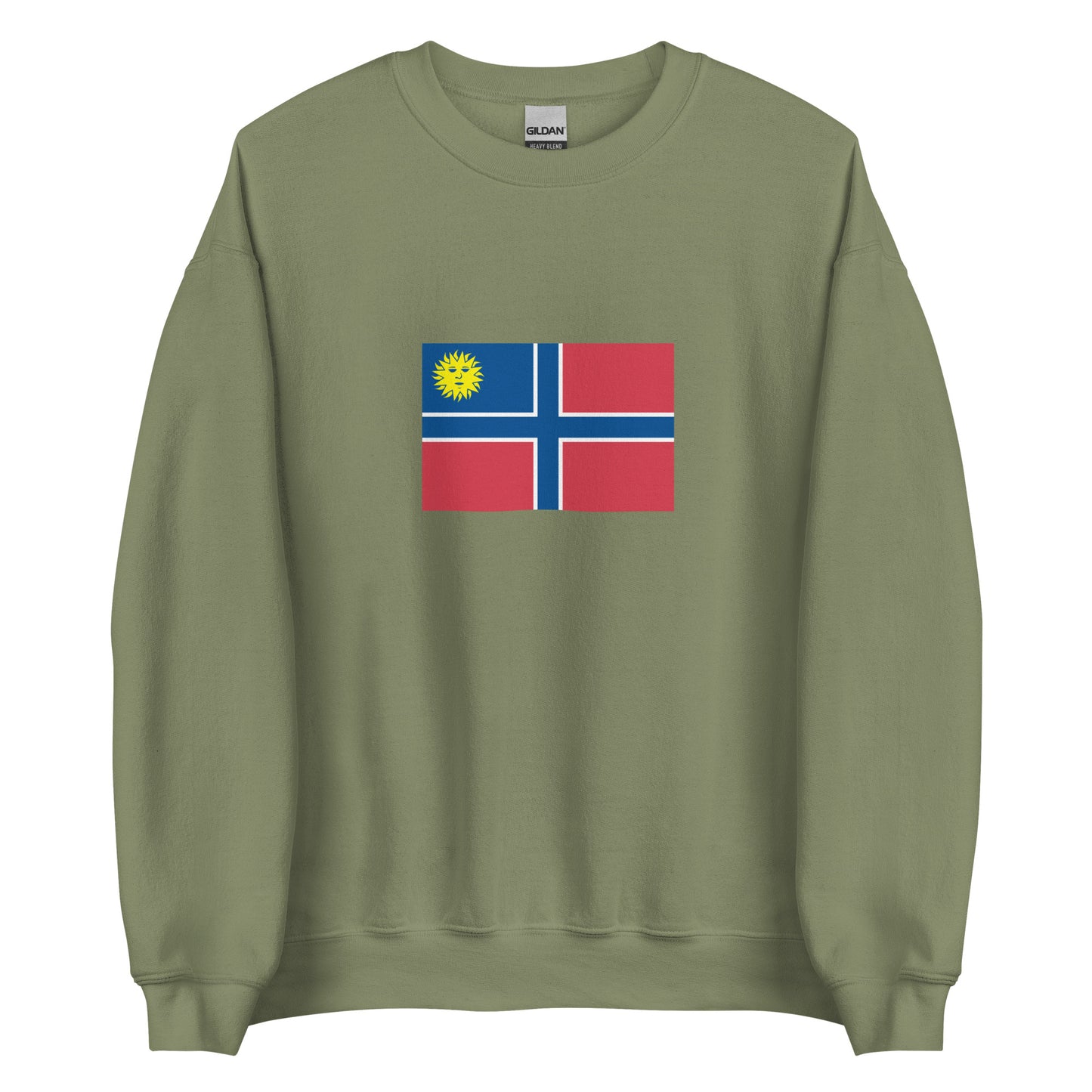 USA - Muskogee people | Native American Flag Interactive Sweatshirt