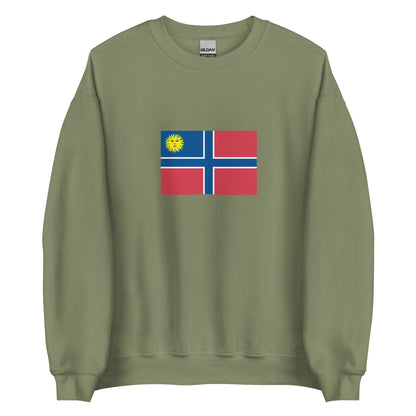 USA - Muscogee (Creek) People | Native American Flag Interactive Sweatshirt