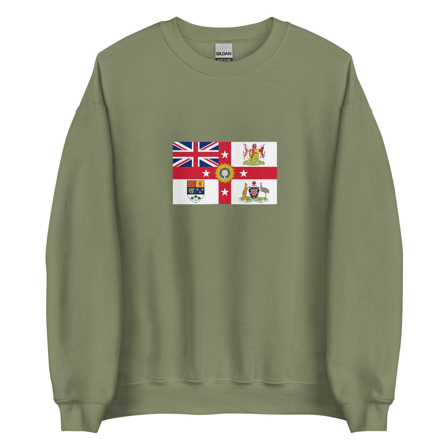 Australia - British Empire (1910-1945) | Historical Australian Flag Interactive Sweatshirt