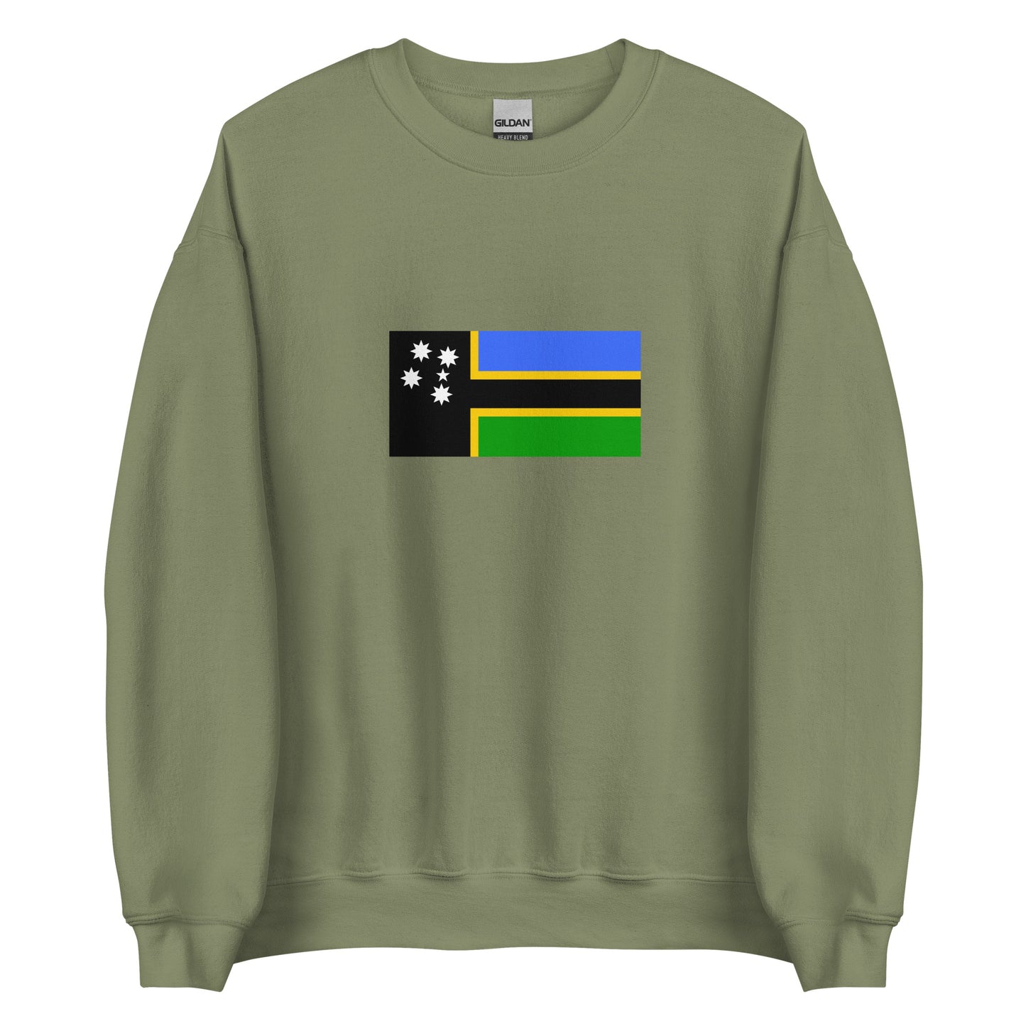 Australia - South Sea Islanders | Native Australian Flag Interactive Sweatshirt