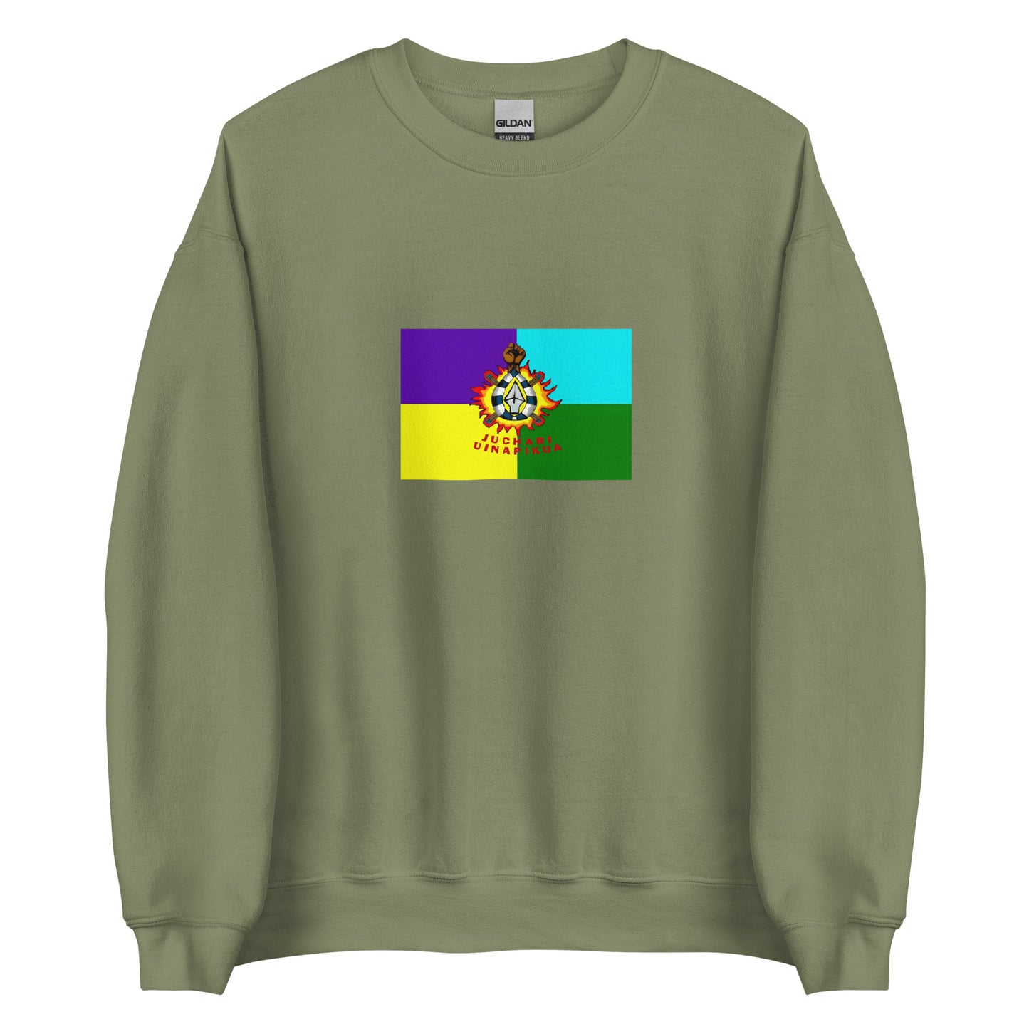 Mexico - Purepecha People | Indigenous Mexican Flag Interactive Sweatshirt