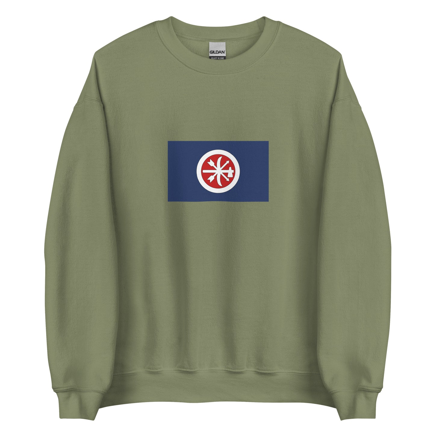 USA - Choctaw people | Native American Flag Interactive Sweatshirt