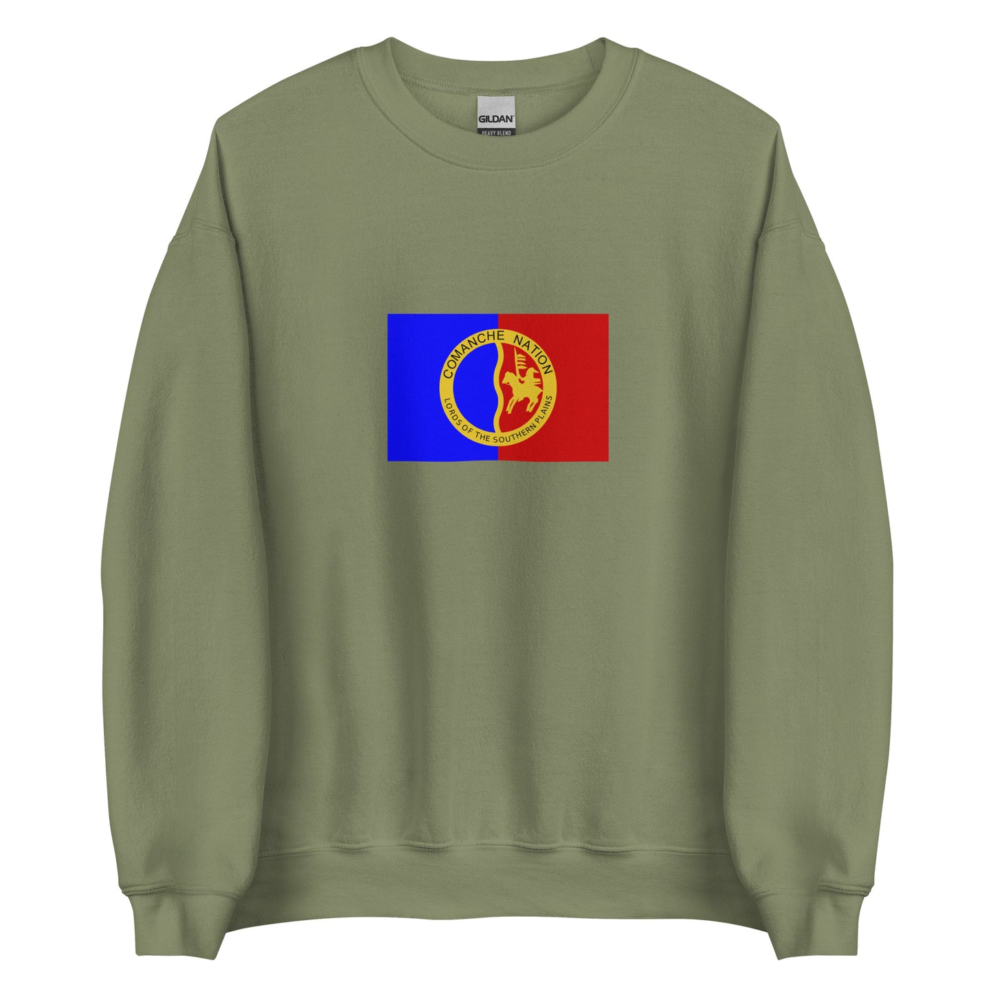 USA - Comanche people | Native American Flag Interactive Sweatshirt