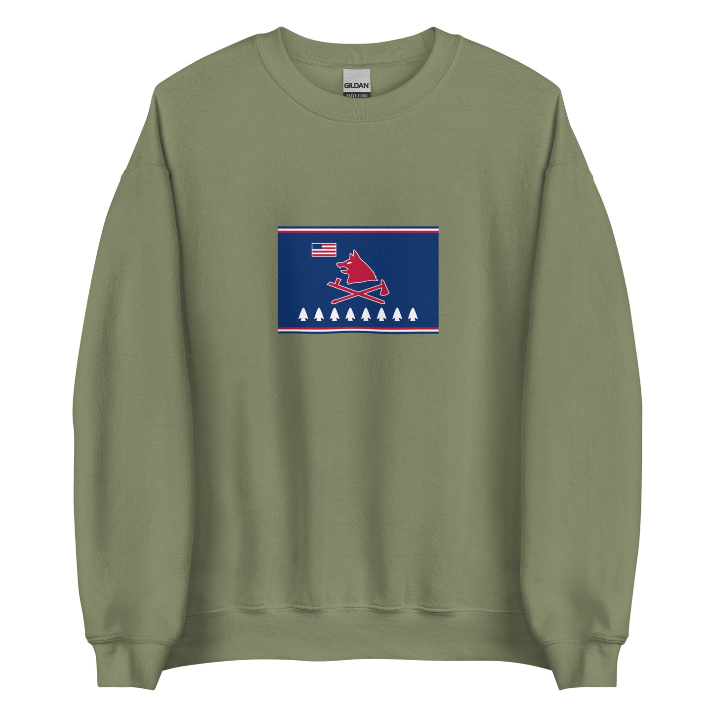 USA - Pawnee People | Native American Flag Interactive Sweatshirt