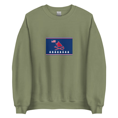 USA - Pawnee People | Native American Flag Interactive Sweatshirt
