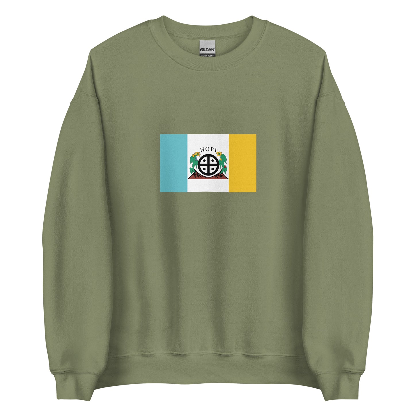 USA - Hopi People | Native American Flag Interactive Sweatshirt