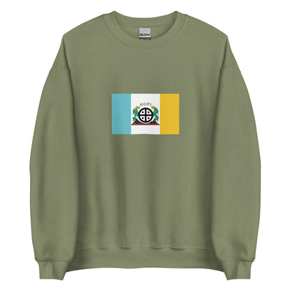 USA - Hopi People | Native American Flag Interactive Sweatshirt
