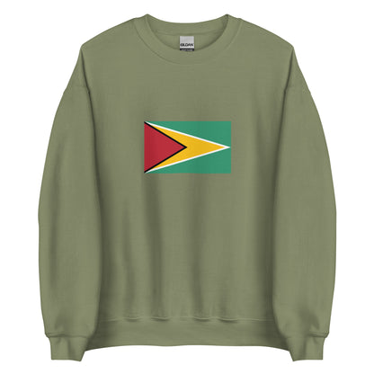 USA - Guyanese People | Aboriginal American Flag Interactive Sweatshirt