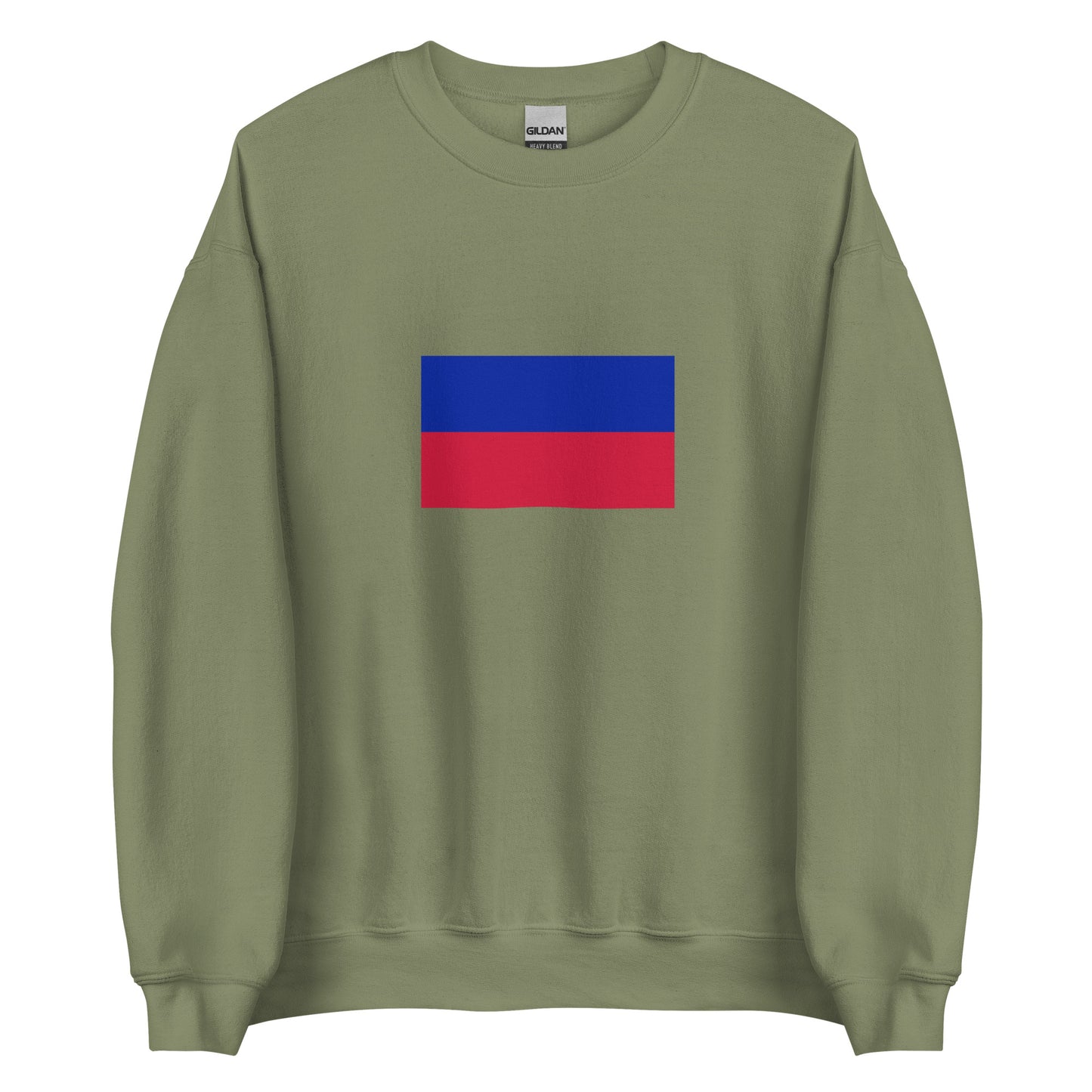 USA - Haitians | Ethnic American Flag Interactive Sweatshirt