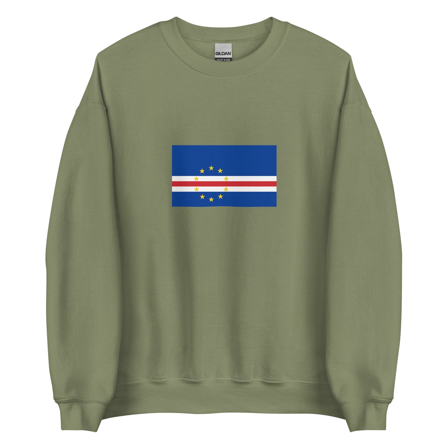 USA - Cape Verdeans People | Ethnic American Flag Interactive Sweatshirt