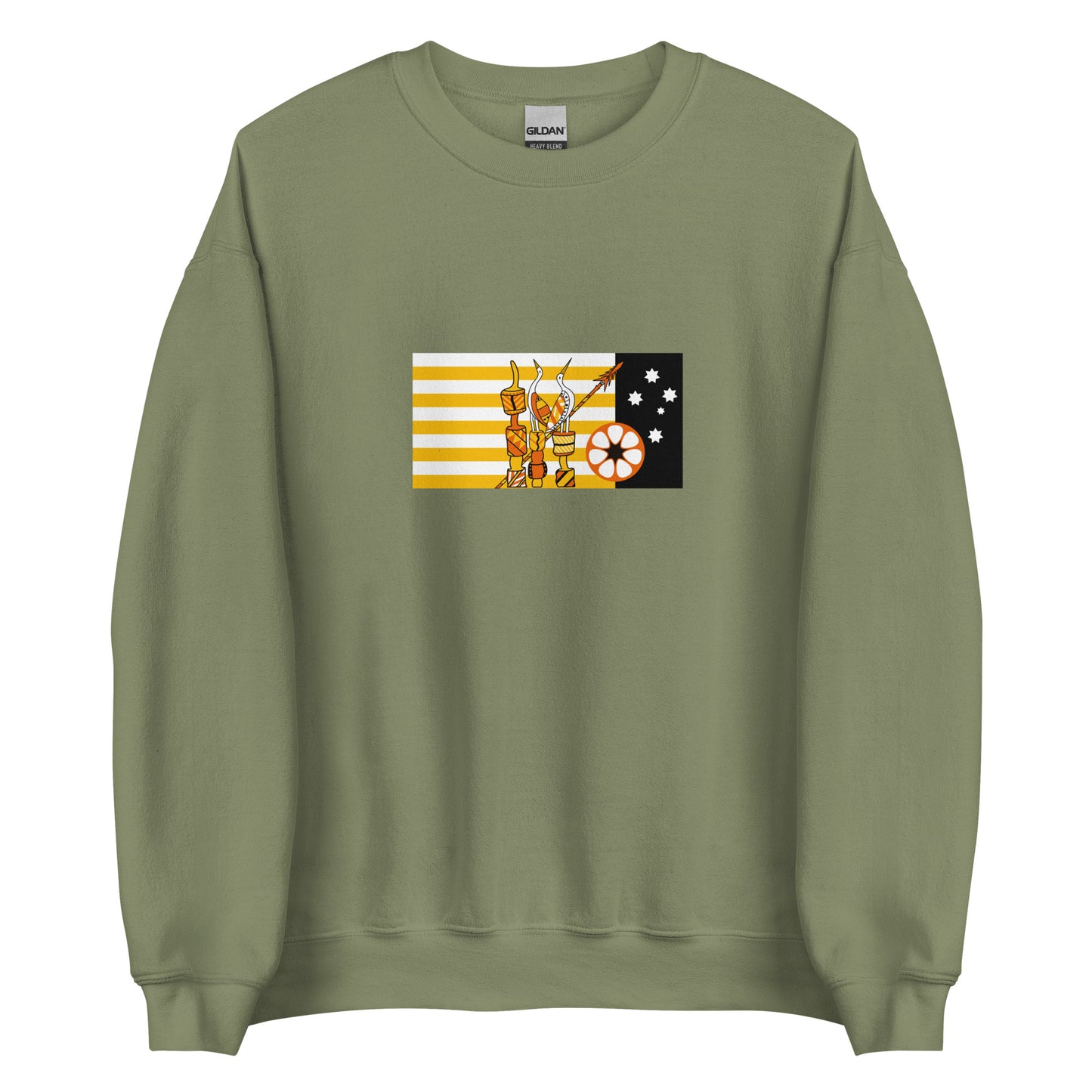 Australia - Tiwi People | Aboriginal Australian Flag Interactive Sweatshirt