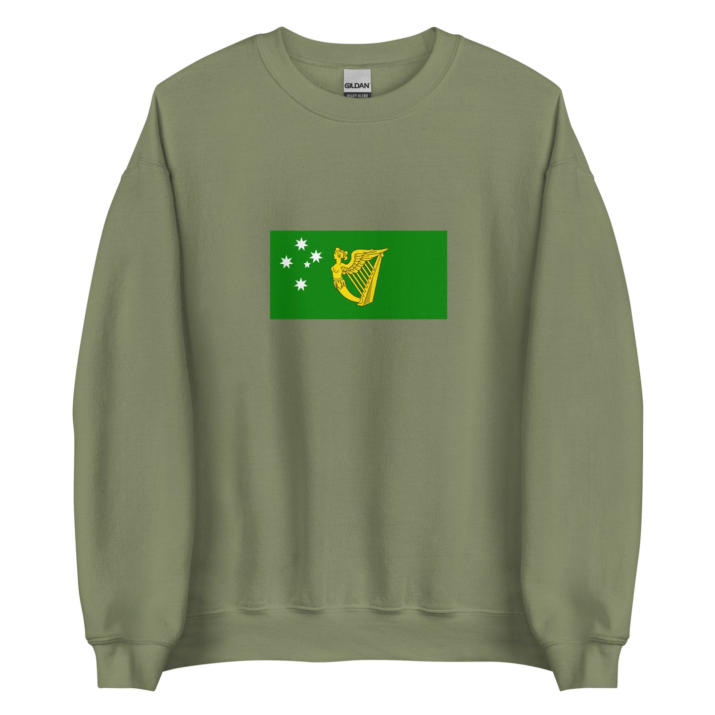 Australia - Irish Australians | Ethnic Australian Flag Interactive Sweatshirt