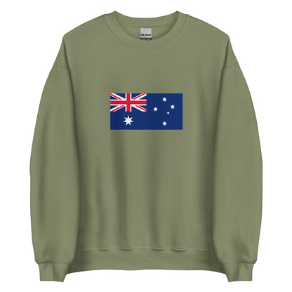 Australia - Australians | Ethnic Australian Flag Interactive Sweatshirt