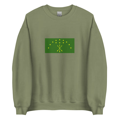 Turkey - Circassians | Ethnic Turkish Flag Interactive Sweatshirt