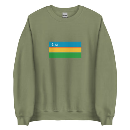 Turkey - Karakalpaks | Ethnic Turkish Flag Interactive Sweatshirt