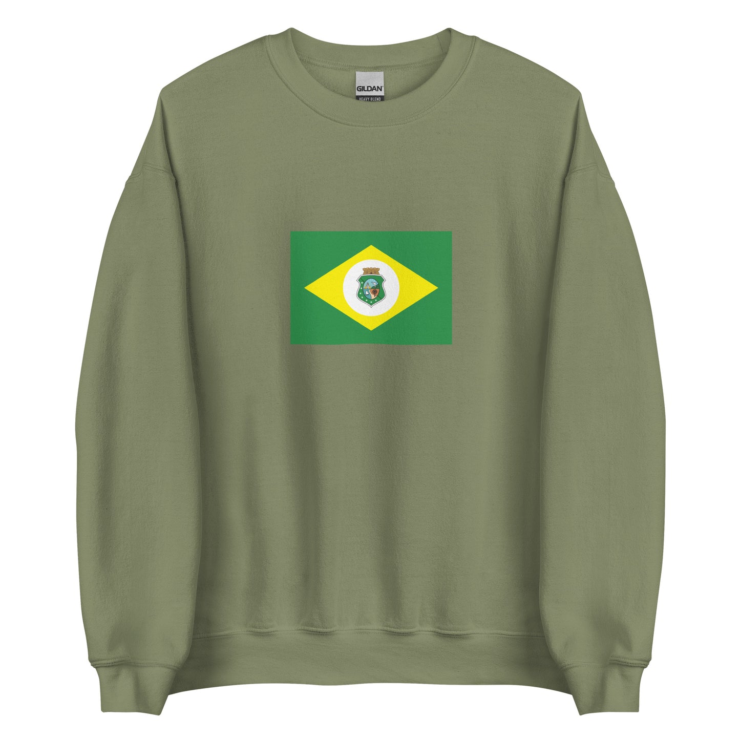 Brazil - Ceara People | Ethnic Brazilian Flag Interactive Sweatshirt