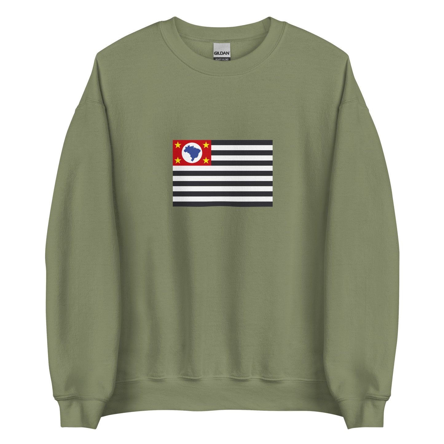 Brazil - Paulista people | Ethnic Brazil Flag Interactive Sweatshirt