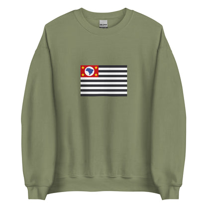 Brazil - Paulista people | Ethnic Brazil Flag Interactive Sweatshirt