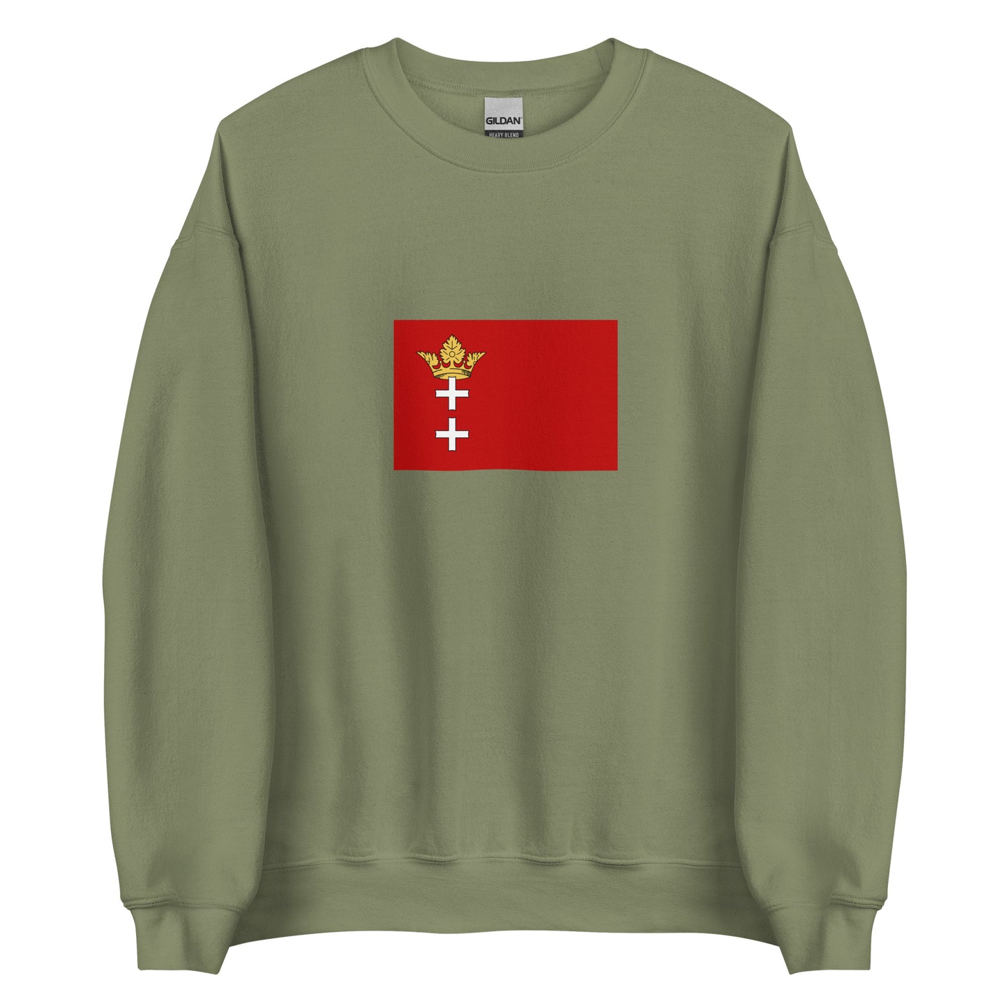 Poland - Danzig Germans | Ethnic Polish Flag Interactive Sweatshirt