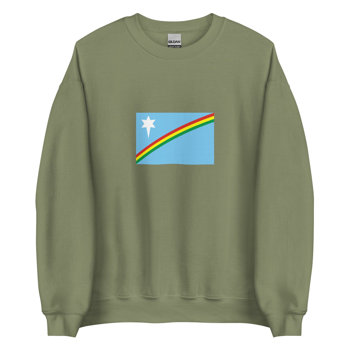 India - Naga people | Ethnic Indian Flag Interactive Sweatshirt