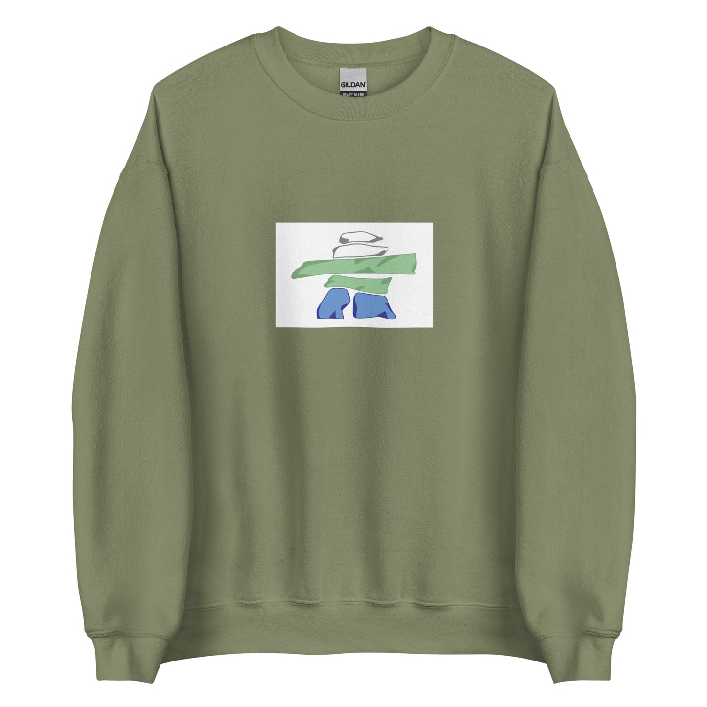 Canada - Nunatsiavut Inuit People | Indigenous Canadian Flag Interactive Sweatshirt