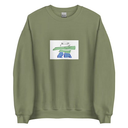 Canada - Nunatsiavut Inuit People | Indigenous Canadian Flag Interactive Sweatshirt