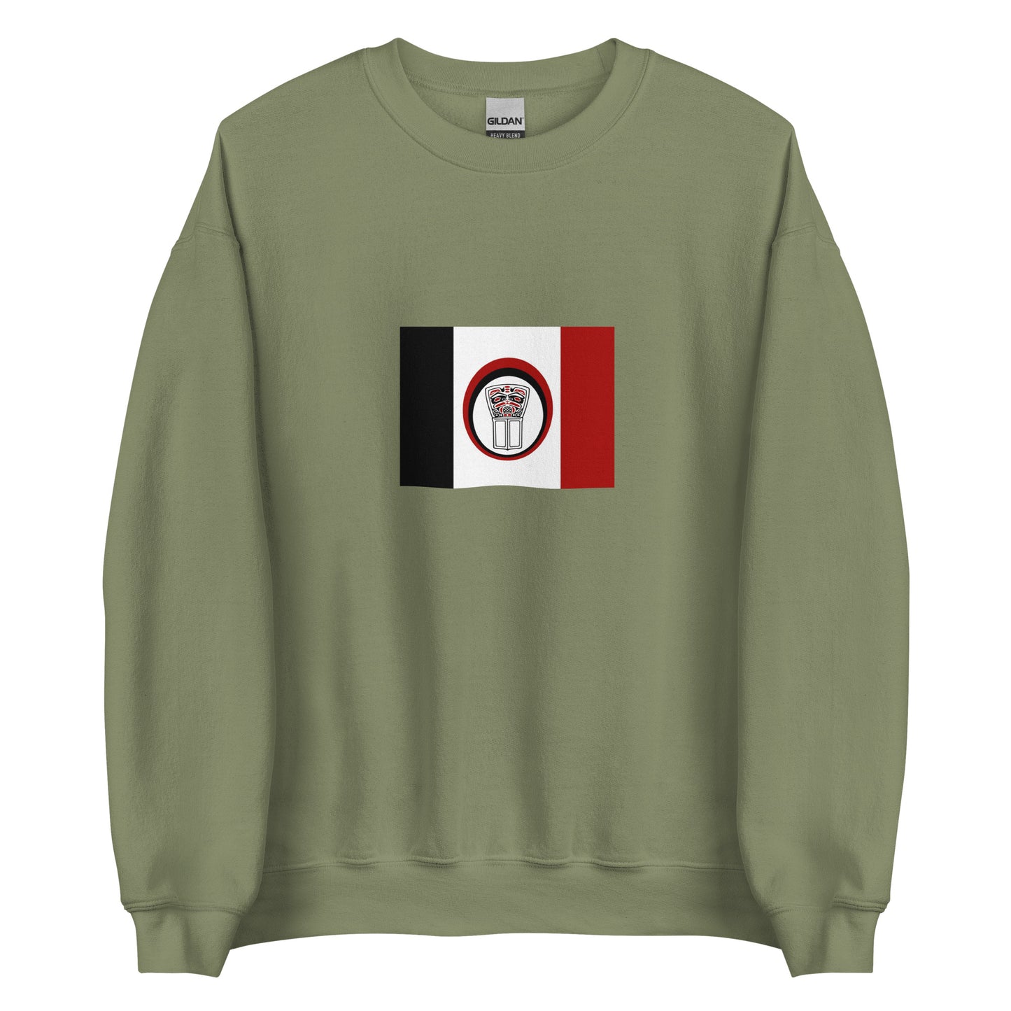 Canada - Nisga'a People | Indigenous Canadian Flag Interactive Sweatshirt