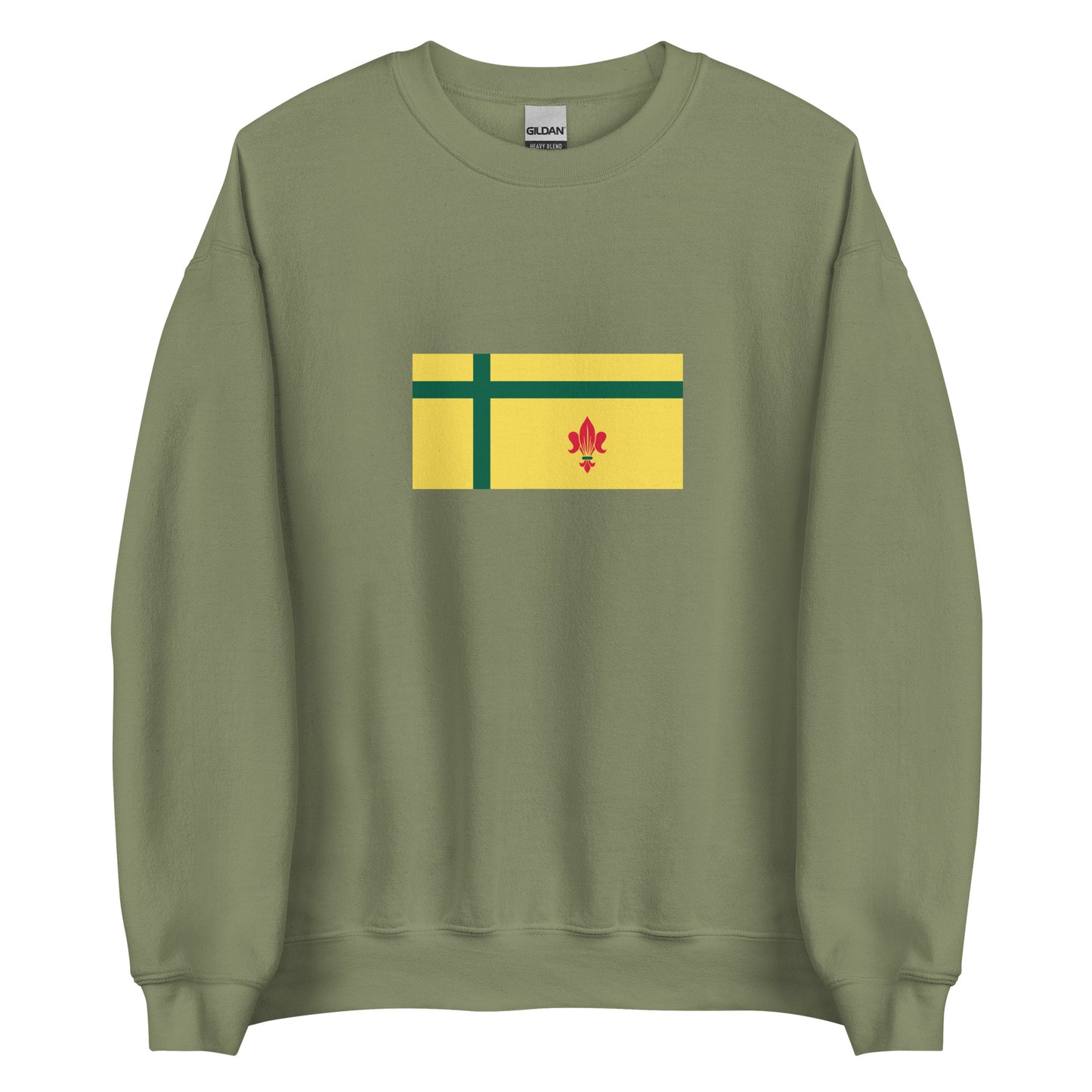 Canada - Fransaskois | Ethnic Canadian Flag Interactive Sweatshirt