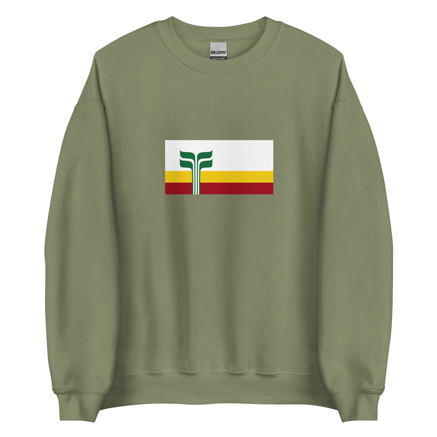 Canada - Franco-Manitobans | Ethnic Canadian Flag Interactive Sweatshirt