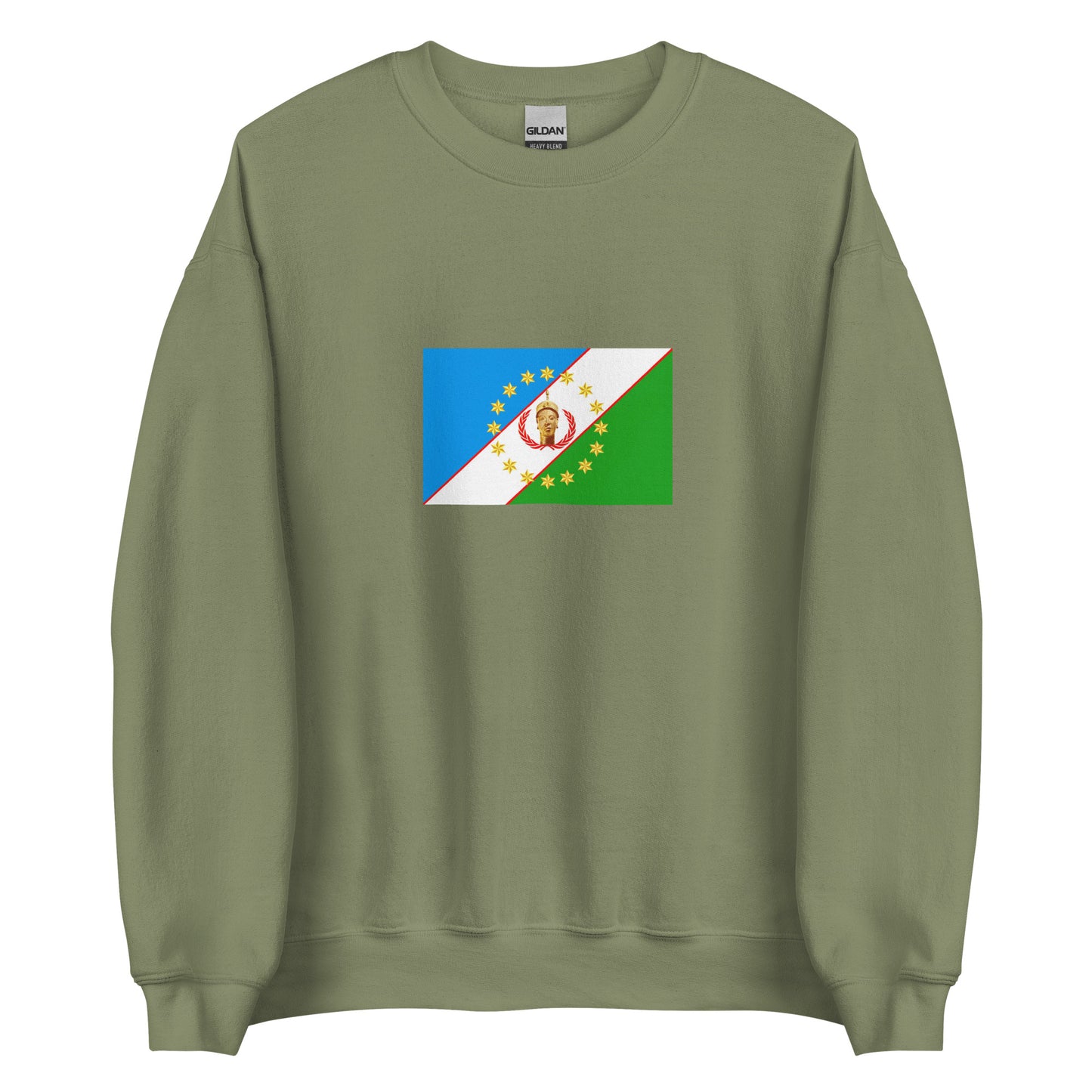 Cuba - Yoruba People | Ethnic Cuban Flag Interactive Sweatshirt