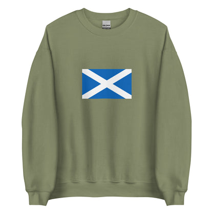 Scotland - Scottish People | Ethnic Scotland Flag Interactive Sweatshirt