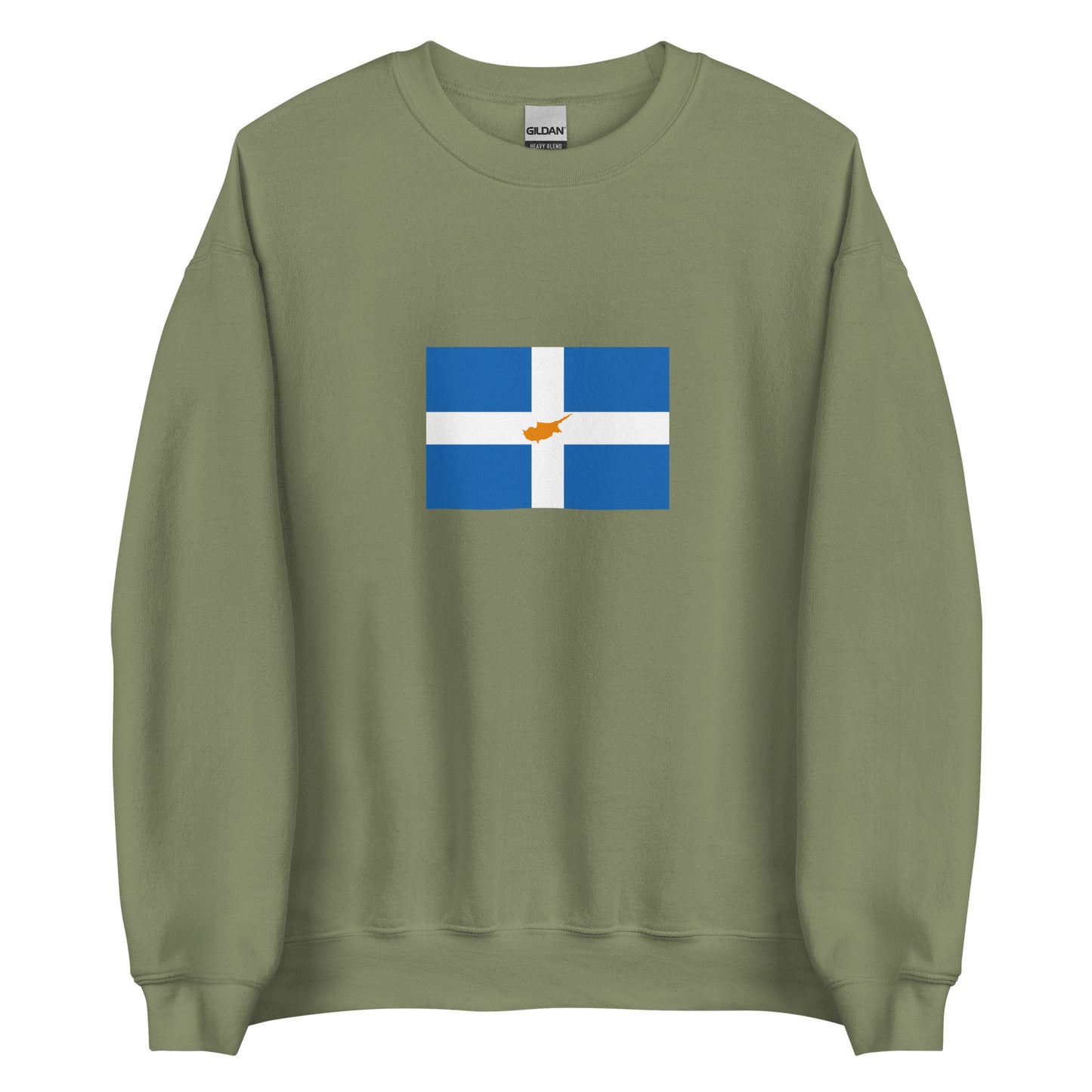 Greece - Greek Cypriots | Ethnic Greek Flag Interactive Sweatshirt